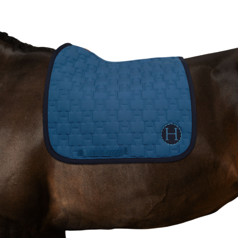 Harcour - Tapis de dressage Salva blue steel | - Ohlala