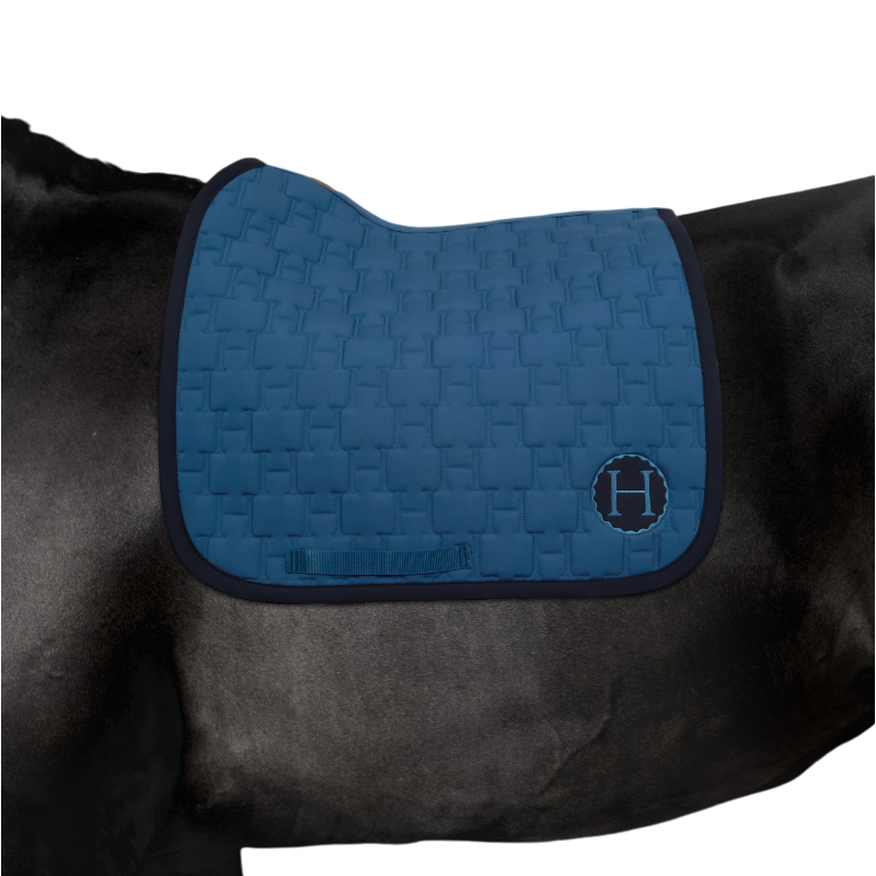 Harcour - Tapis de dressage Salva blue steel | - Ohlala