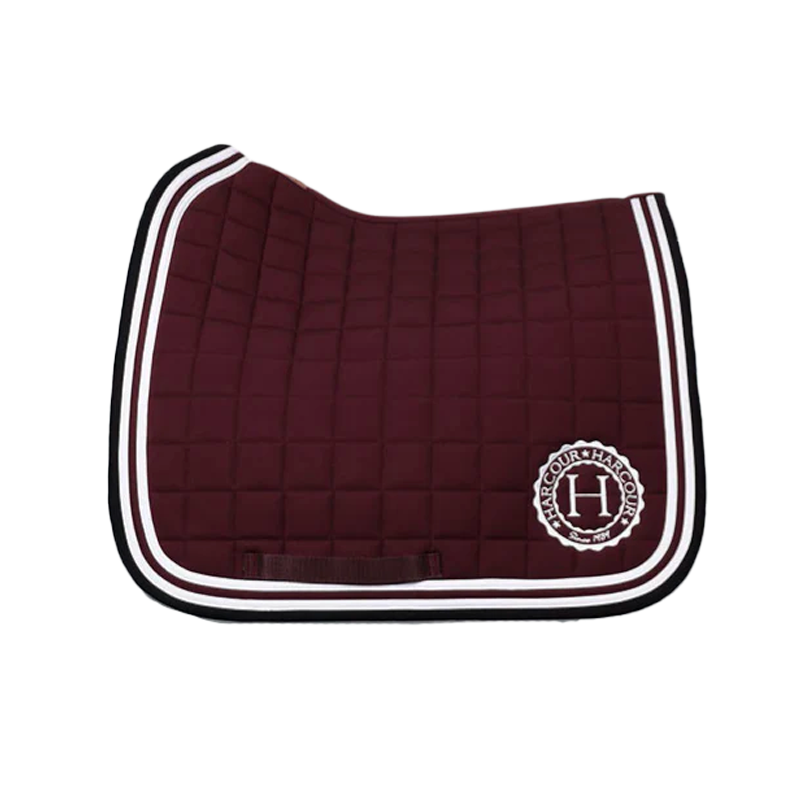 Harcour - Tapis de dressage Soft aubergine | - Ohlala