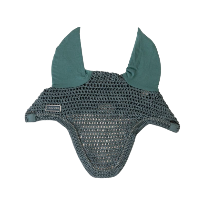 Harcour - Bonnet pour chevaux Fun paon