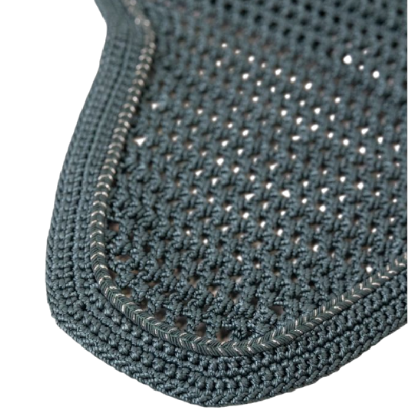 Harcour - Bonnet pour chevaux Fun paon