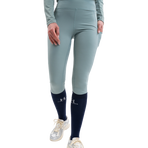 Harcour - Legging d'équitation femme Louna grey green | - Ohlala