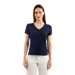 Harcour - T-shirt femme manches courtes Aquila marine