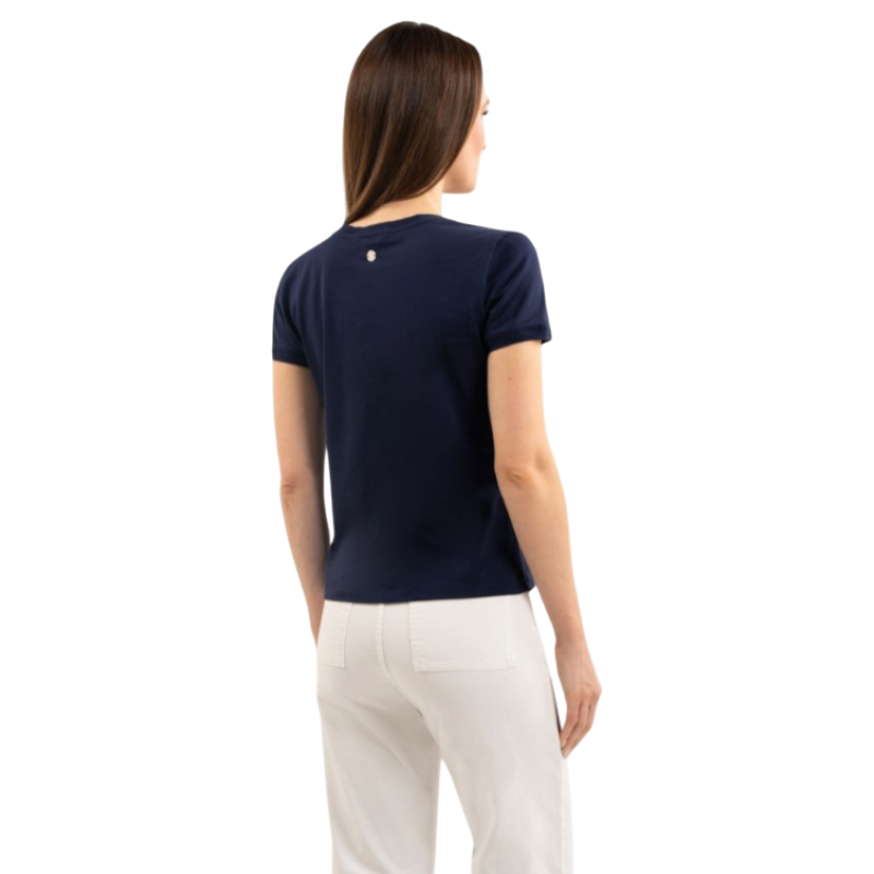 Harcour - T-shirt femme Hydra marine
