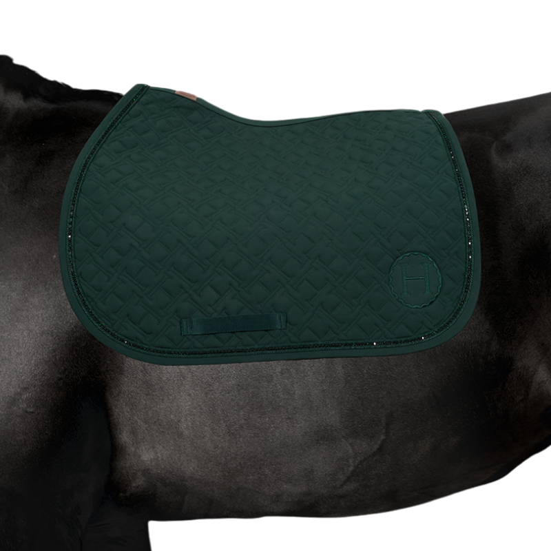 Harcour - Tapis de selle Saphir jungle | - Ohlala