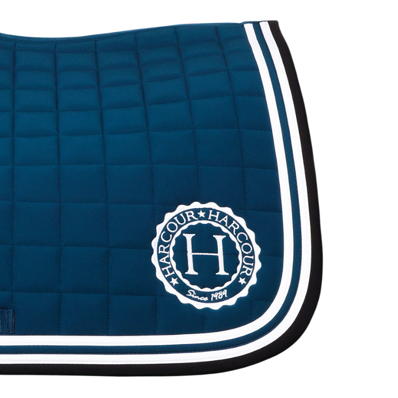 Harcour - Tapis de selle Soft bleu lagon | - Ohlala