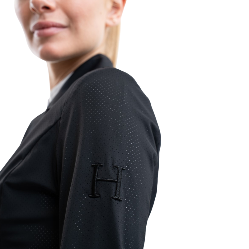 Harcour - Veste de concours femme Jade noir