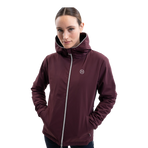 Harcour - Veste manches longues femme Simhat aubergine | - Ohlala