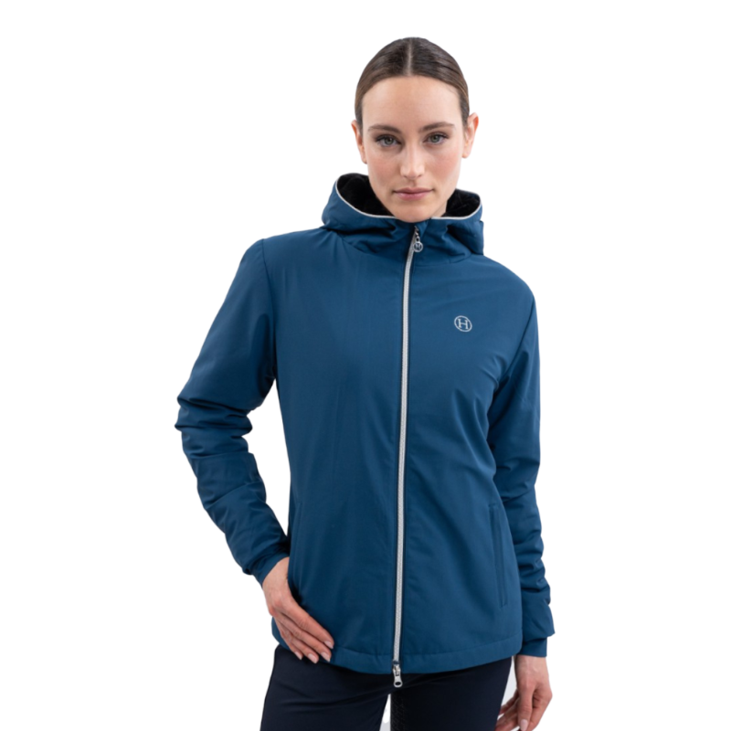 Harcour - Veste manches longues femme Simhat bleu lagon