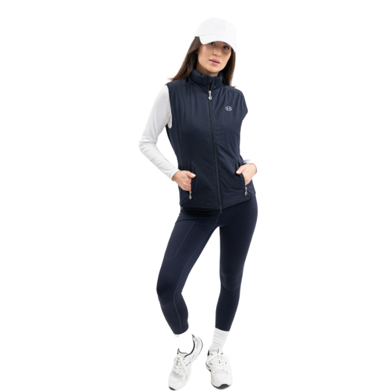 Harcour - Veste sans manches femme Balma marine | - Ohlala