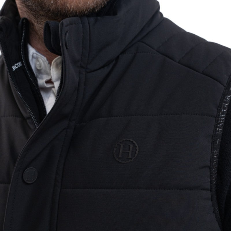 Harcour - Veste sans manches homme Boston noir