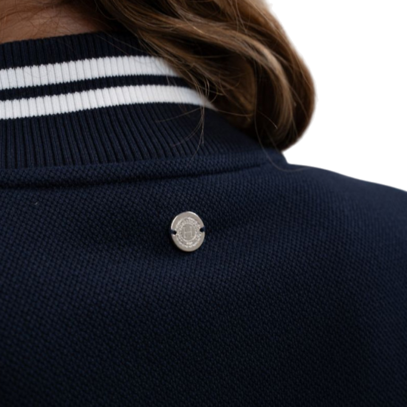 Harcour - Bomber manches longues femme Agathe marine