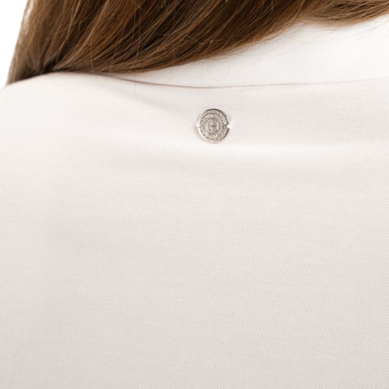 Harcour - Polo femme manches courtes Capella blanc