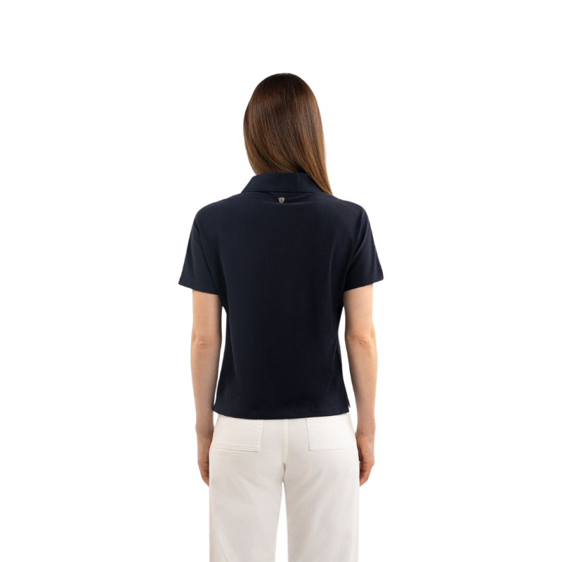 Harcour - Polo femme manches courtes Capella marine