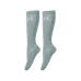 Harcour - Chaussettes d'équitation Happy à pailettes grey green (x2)