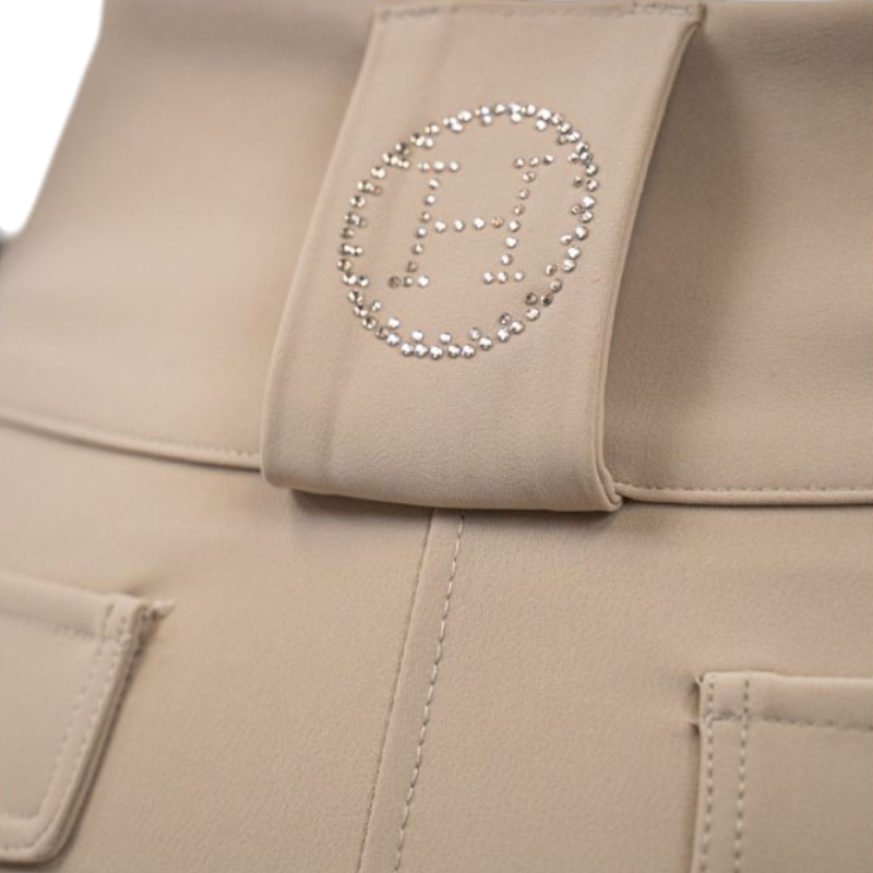 Harcour - Pantalon d'équitation femme Ludivine beige