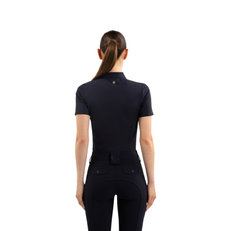 Harcour - Polo femme manches courtes Lyra marine