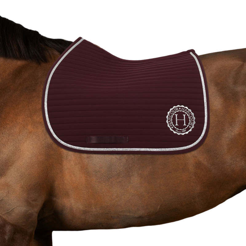 Harcour - Tapis de selle Karembar aubergine