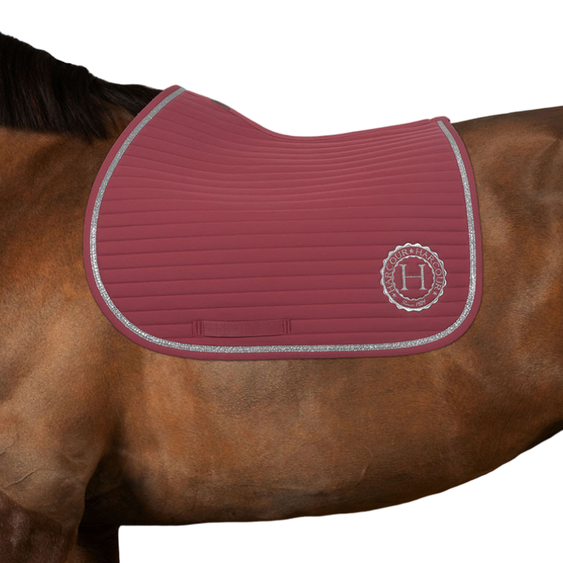 Harcour - Tapis de selle Karembar blush | - Ohlala