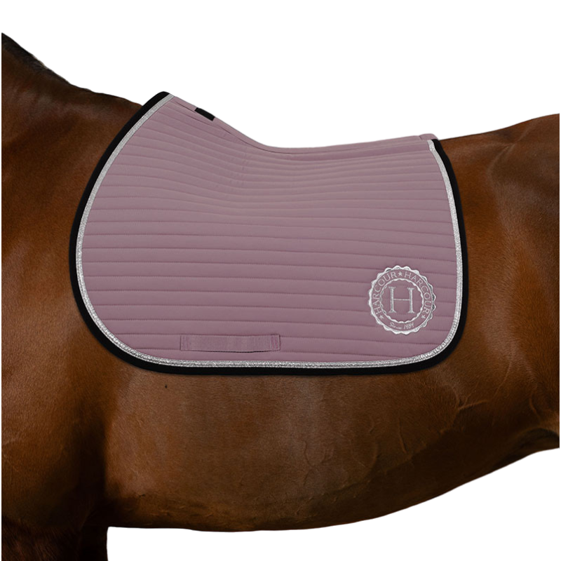 Harcour - Tapis de selle Karembar parme