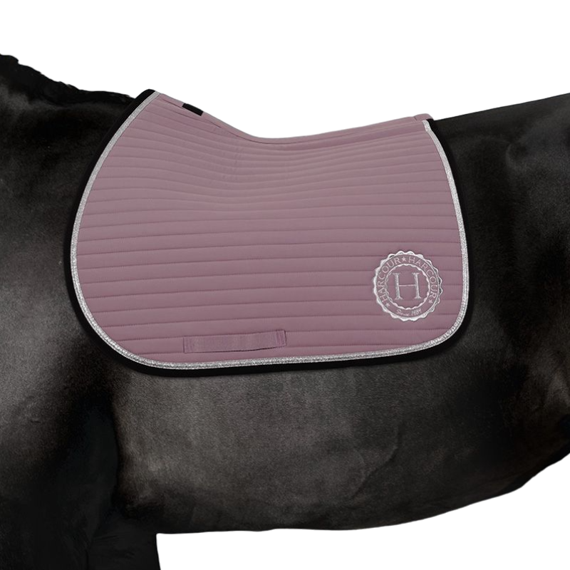 Harcour - Tapis de selle Karembar parme