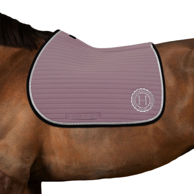 Harcour - Tapis de selle Karembar parme