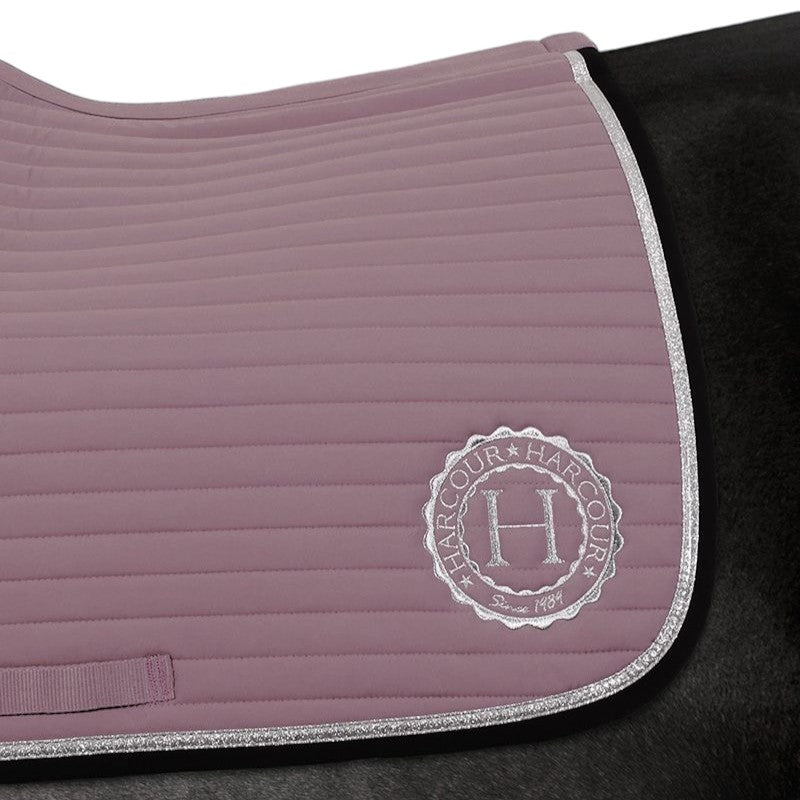 Harcour - Tapis de selle Karembar parme