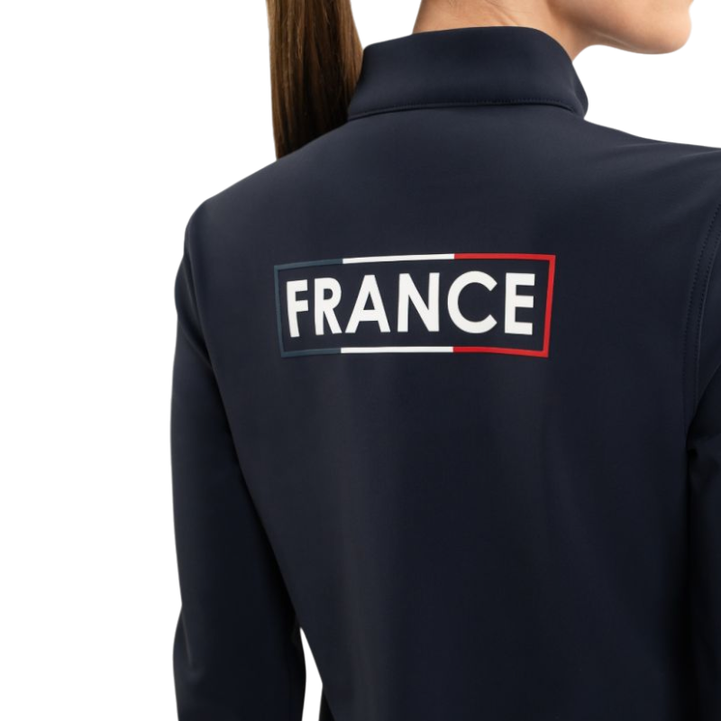 Harcour - Dames jas lange mouwen Felicie marine