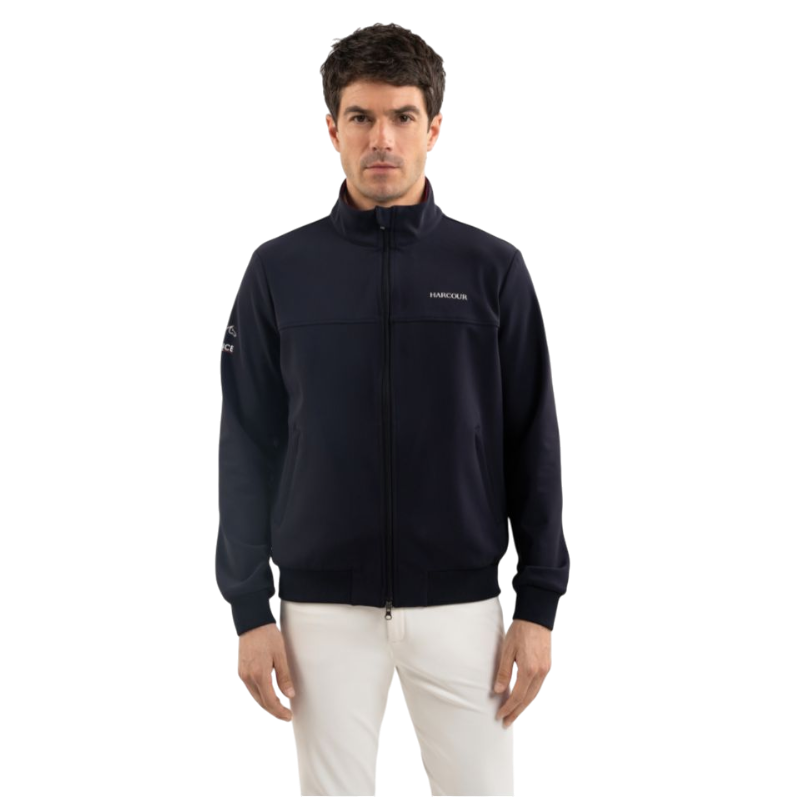 Harcour - Heren jas lange mouwen Felix marine