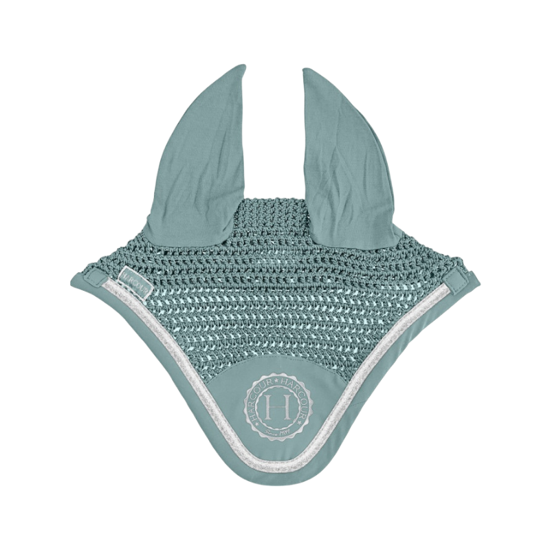 Harcour - Bonnet pour chevaux Fredy grey green