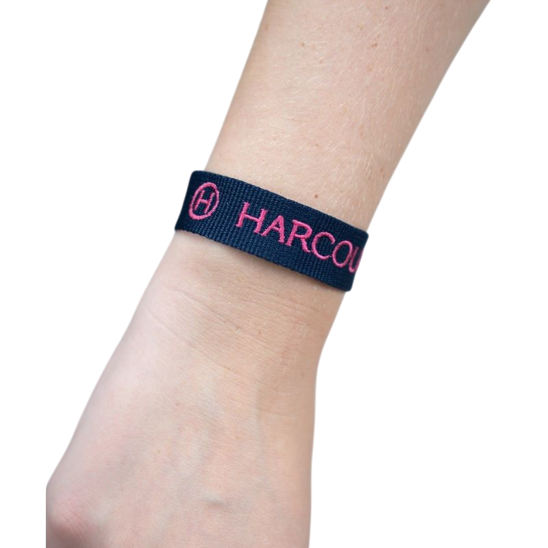 Harcour - Bracelet Octobre Rose marine/ rose