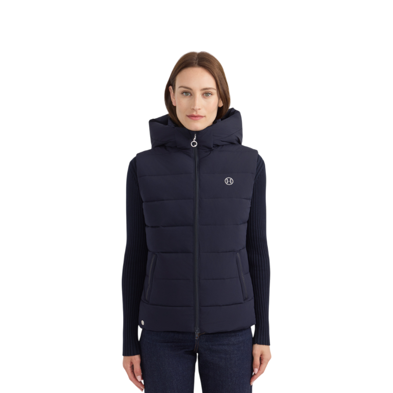 Harcour - Doudoune sans manches femme Cinderella marine