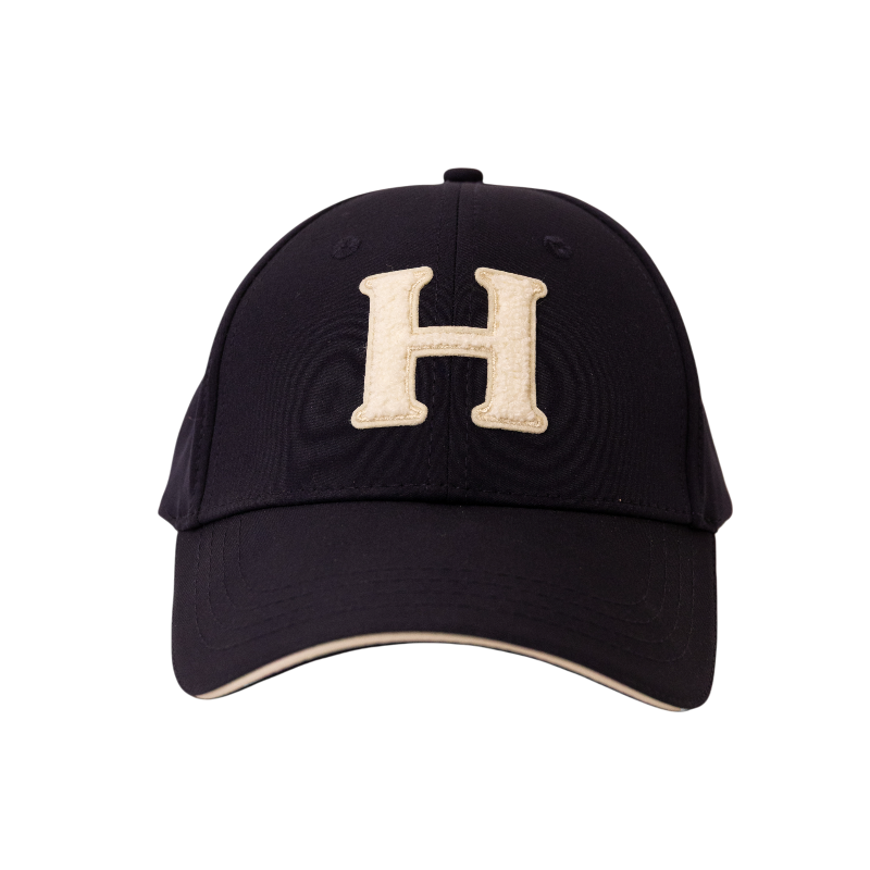 Harcour - Casquette unisexe Benedicte marine | - Ohlala