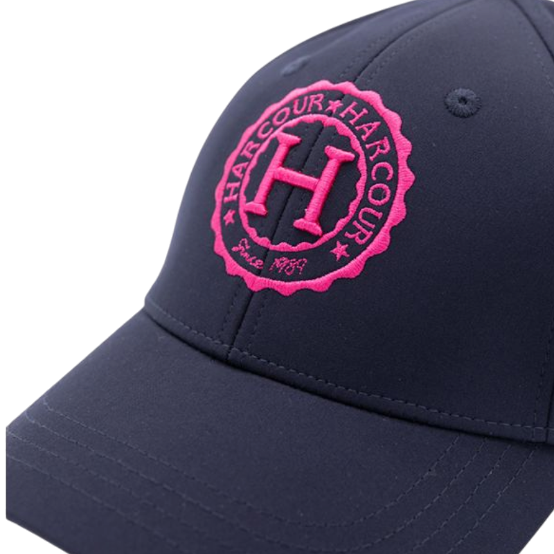 Harcour - Casquette unisexe Cassidy Octobre Rose marine/ rose