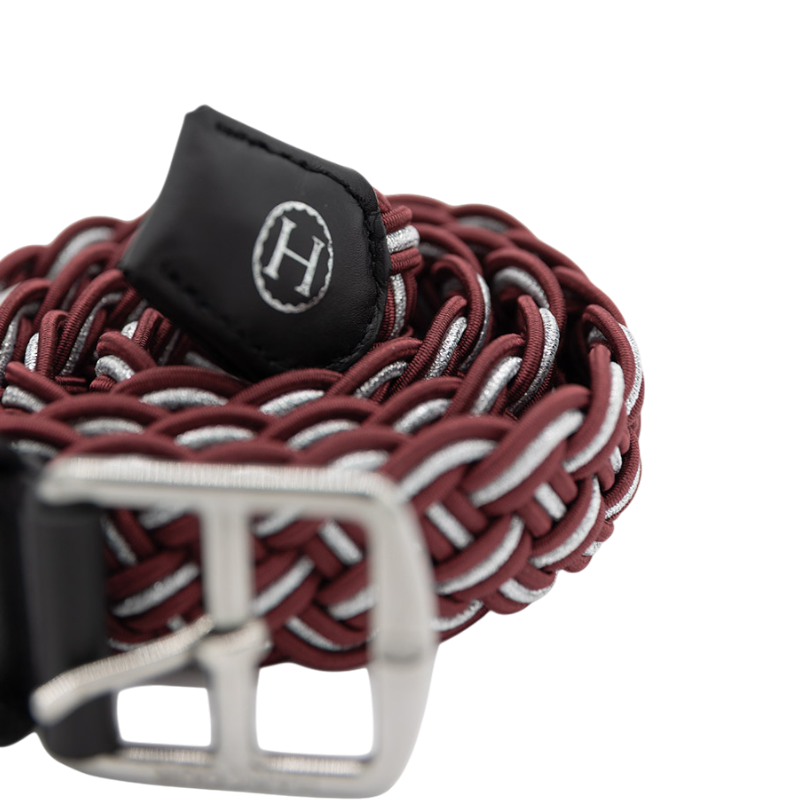 Harcour - Ceinture Charlene vigne/ silver