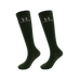 Harcour - Chaussettes d'équitation Badminton trèfle (x2)