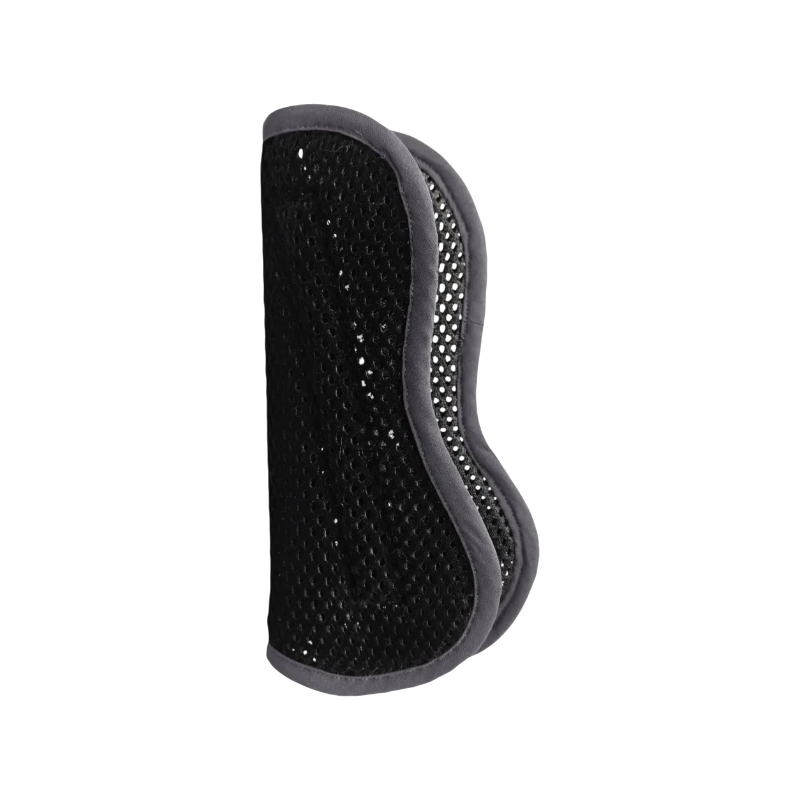 Pro Confort - Doublures de guêtres ouvertes Kalou coqués 3D mesh velours noir/ dark grey