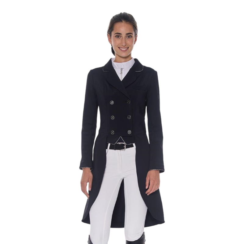 Harcour - Frac de dressage femme Floranie noir | - Ohlala