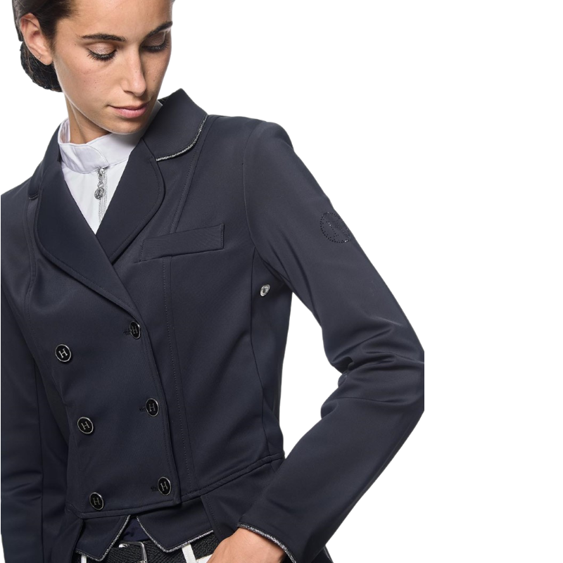 Harcour - Frac de dressage femme Floranie noir | - Ohlala