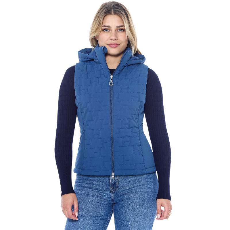 Harcour - Gilet sans manches femme Bernie steel blue | - Ohlala