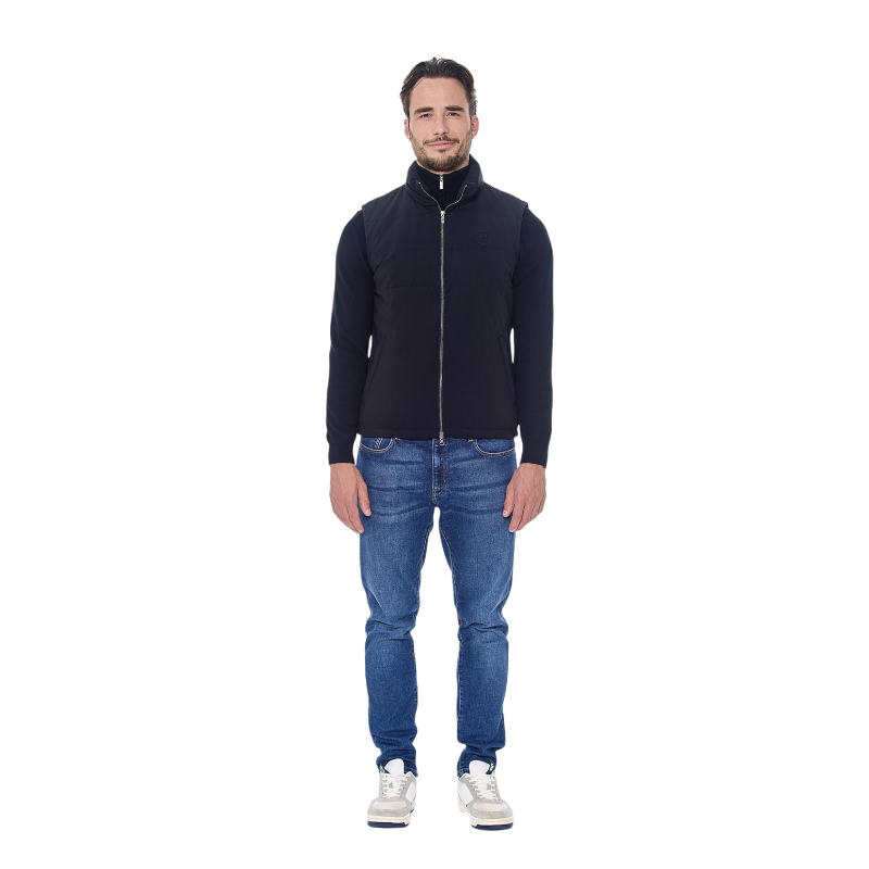 Harcour - Gilet sans manches homme Barja noir