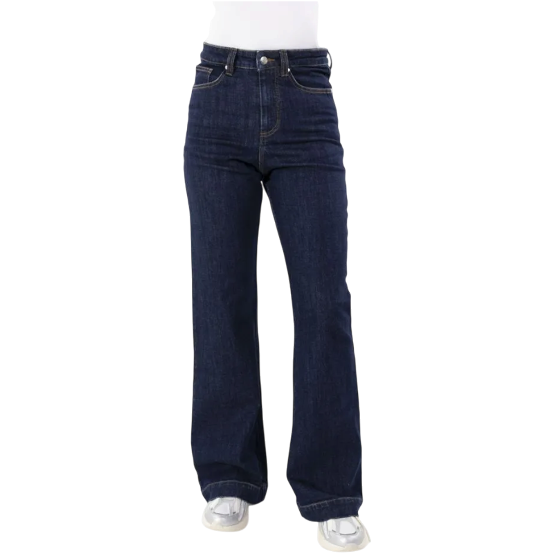 Harcour - Jean lifestyle femme Jody brut foncé