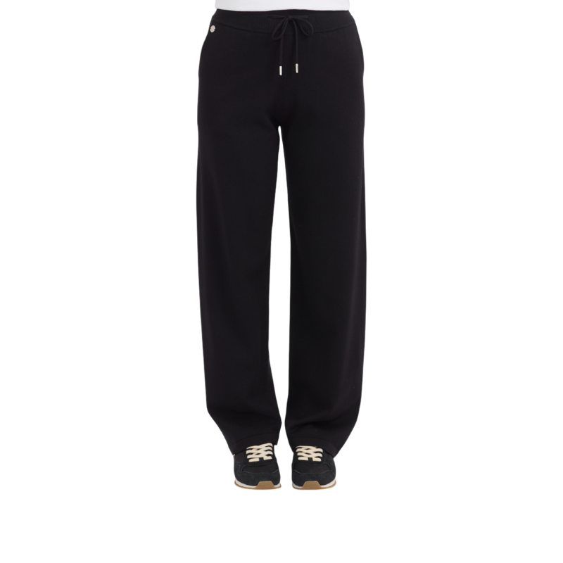 Harcour - Jogging en maille femme Andrea noir