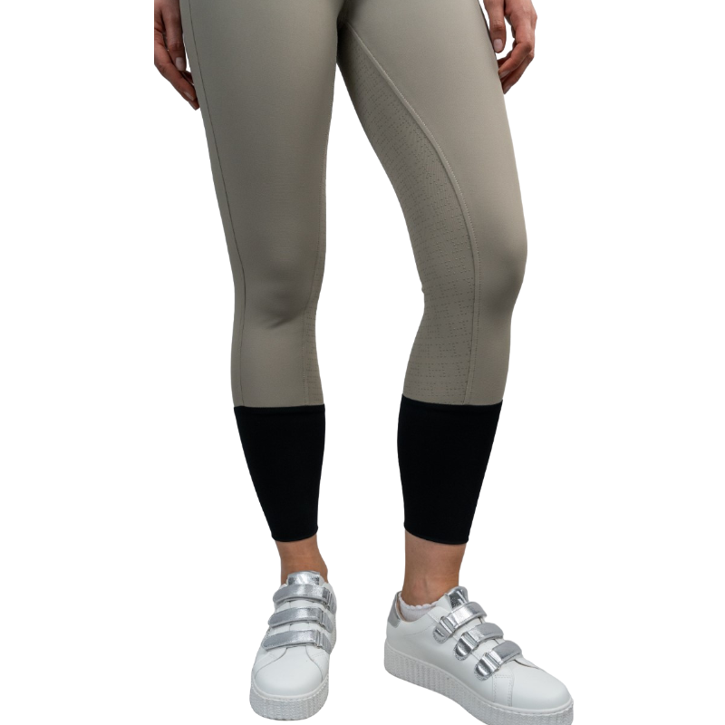 Harcour - Pantalon d'équitation femme Boogie light beige/ gold | - Ohlala