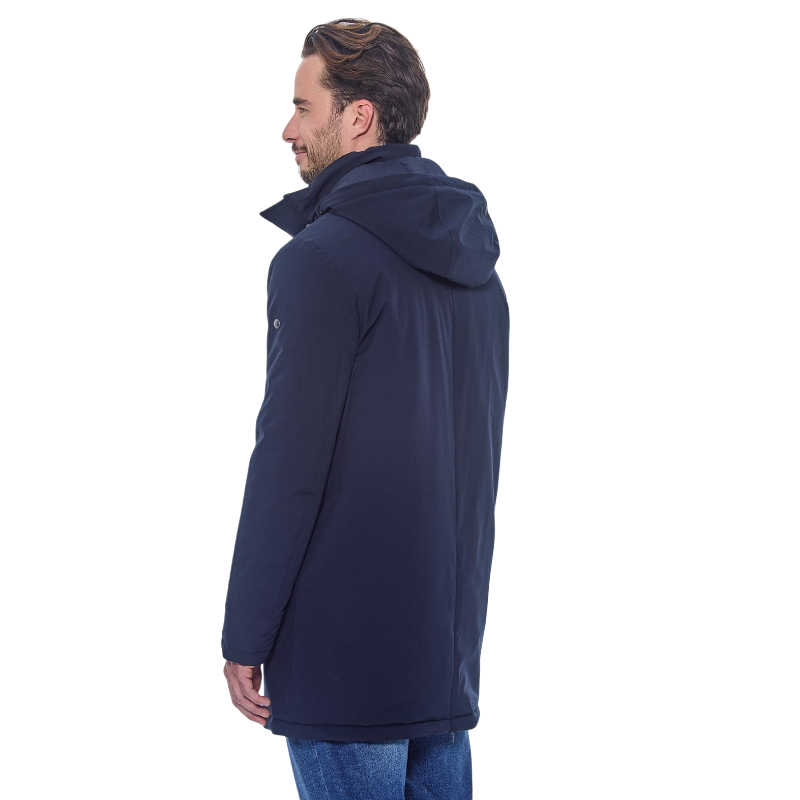 Harcour - Parka longue homme Paulin marine | - Ohlala