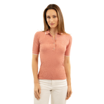 Harcour - Polo manches courtes femme Bethanie rose aurore | - Ohlala