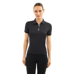 Harcour - Polo manches courtes femme Bridget marine | - Ohlala
