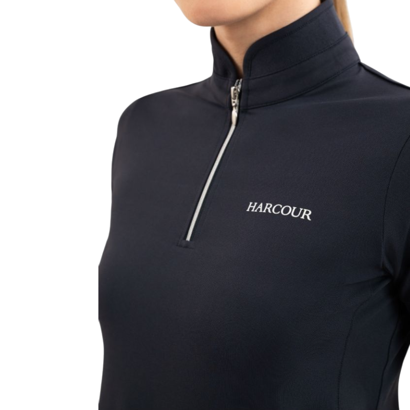 Harcour - Dames polo korte mouwen Fuega marine