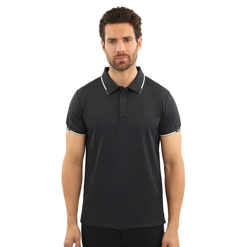 Harcour - Polo manches courtes homme Ben marine | - Ohlala