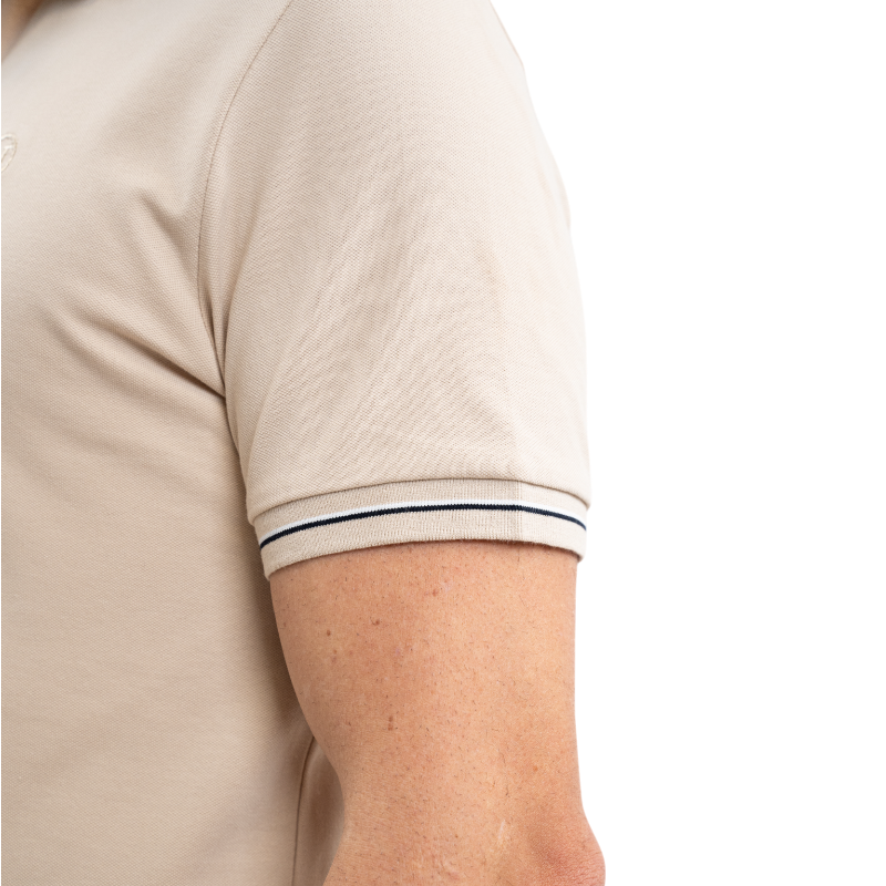 Harcour - Polo manches courtes homme Oscar lin | - Ohlala